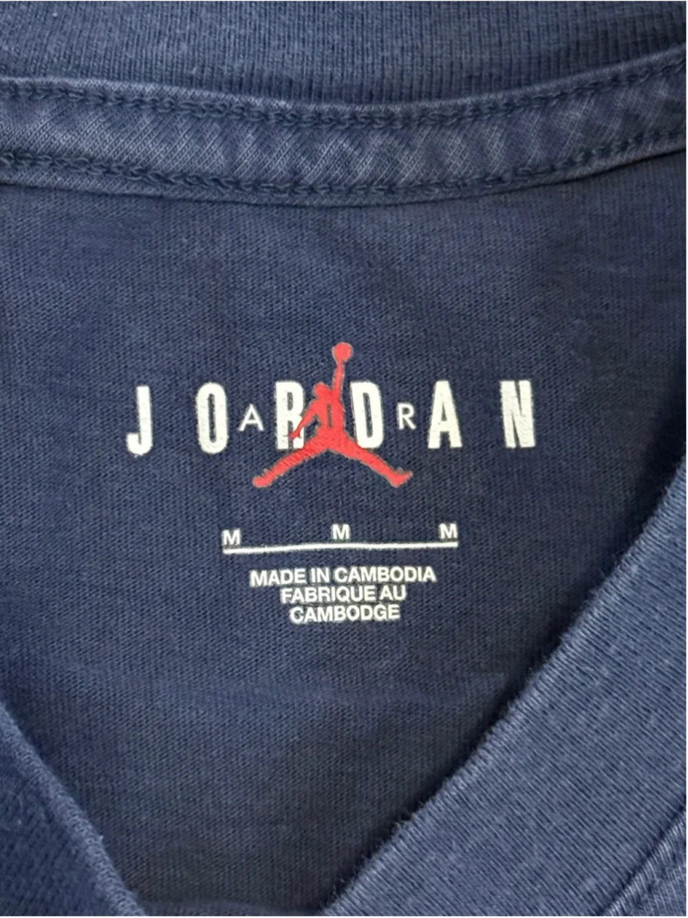 Jordan Michael Jordan Chicago Bulls 23 Graphic T Shirt Mens Sz Medium Navy Blue